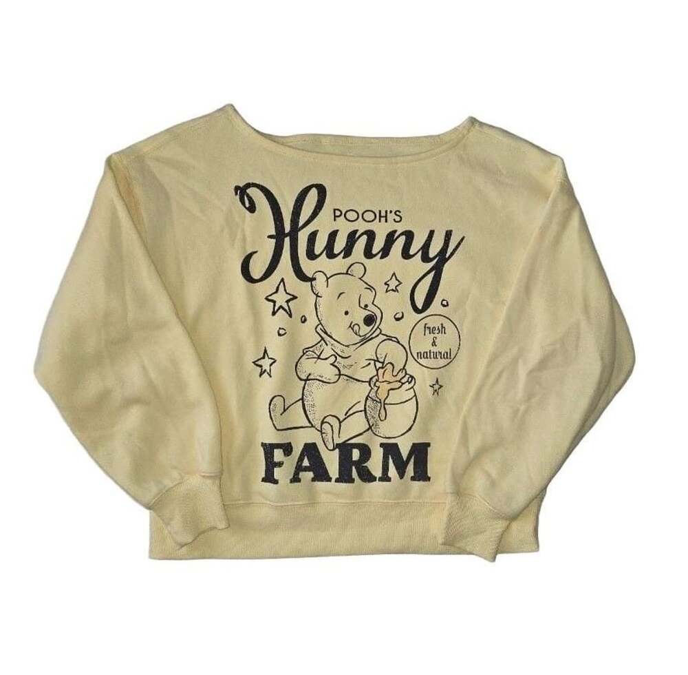 Disney Pooh's Hunny Farm Sweatshirt Yellow